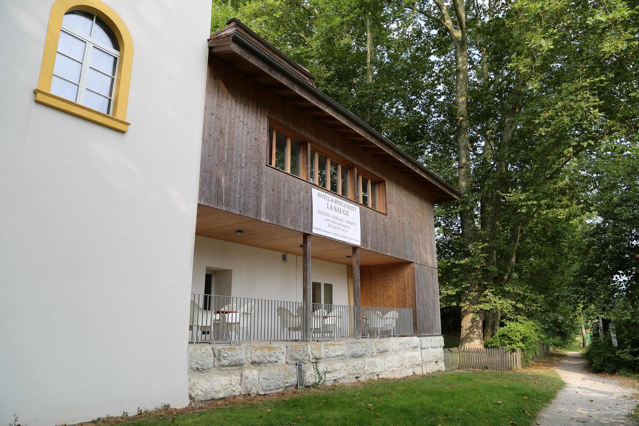 Hotel Domaine De La Sauge Cudrefin Bagian luar foto
